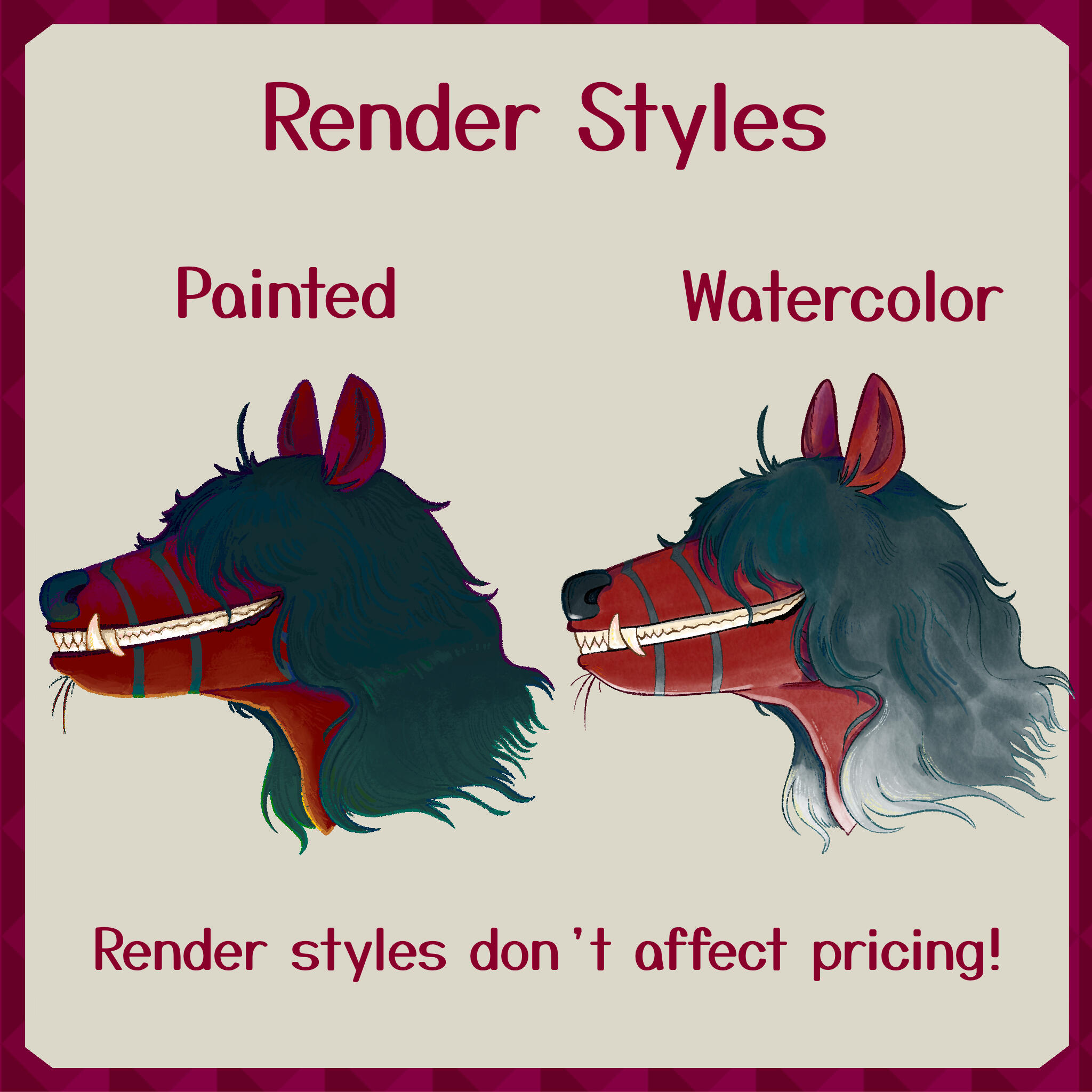 Commission sheet